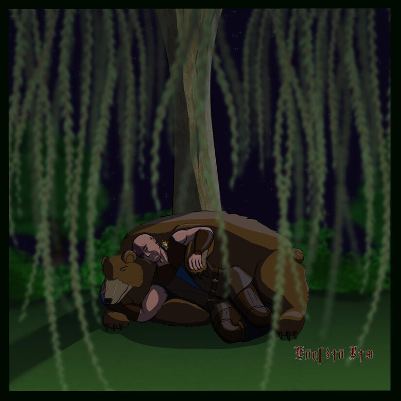 Minsc &amp; Bear Halsin